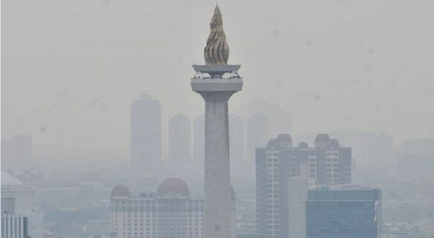    Kualitas Udara Jakarta Tak Layak Dihirup